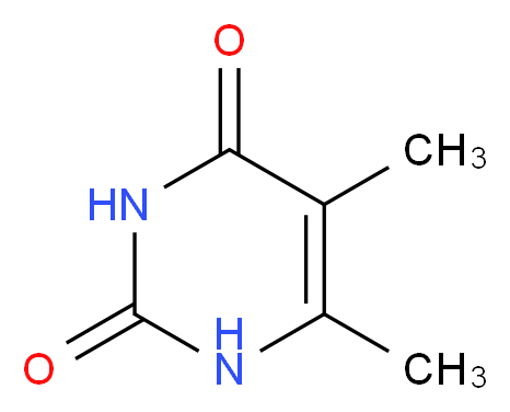 5,6-dimethyl-1,2,3,4-tetrahydropyrimidine-2,4-dione_分子结构_CAS_26305-13-5