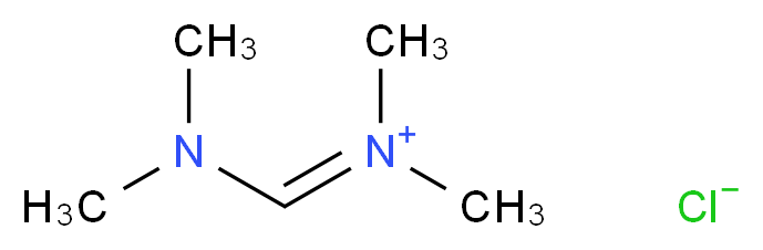 [(dimethylamino)methylidene]dimethylazanium chloride_分子结构_CAS_1071-38-1