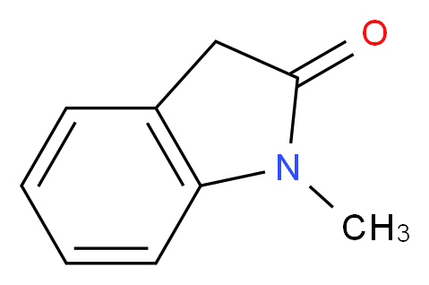1-methyl-2,3-dihydro-1H-indol-2-one_分子结构_CAS_)