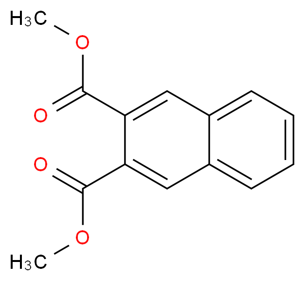 2,3-萘二甲酸二甲酯_分子结构_CAS_13728-34-2)