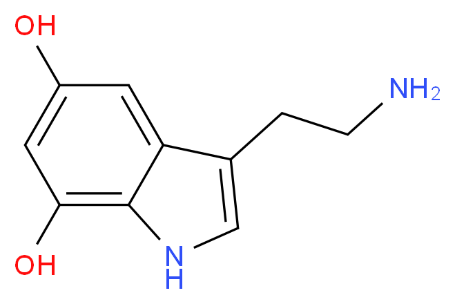 5,7-Dihydroxytryptamine_分子结构_CAS_31363-74-3)