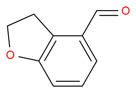 2,3-dihydrobenzofuran-4-carbaldehyde_分子结构_CAS_209256-42-8)