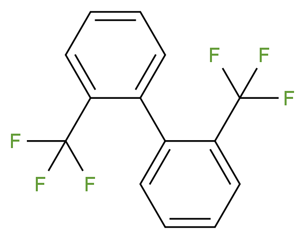 1-(trifluoromethyl)-2-[2-(trifluoromethyl)phenyl]benzene_分子结构_CAS_567-15-7