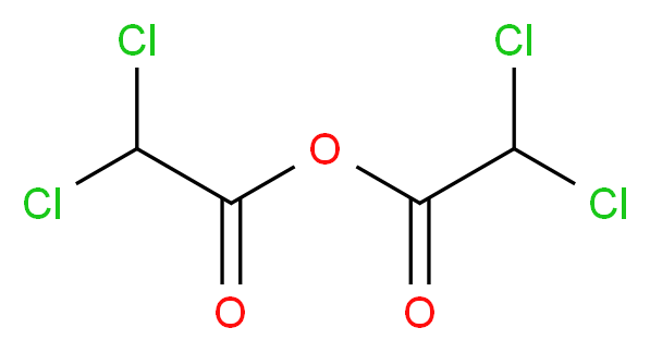 2,2-dichloroacetyl 2,2-dichloroacetate_分子结构_CAS_4124-30-5