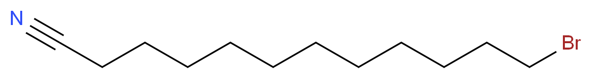 12-bromododecanenitrile_分子结构_CAS_54863-47-7