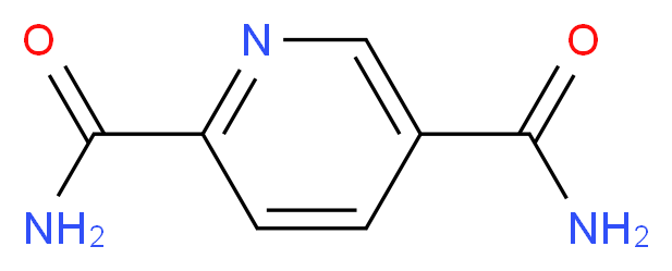 Pyridine-2,5-dicarboxamide_分子结构_CAS_4663-96-1)