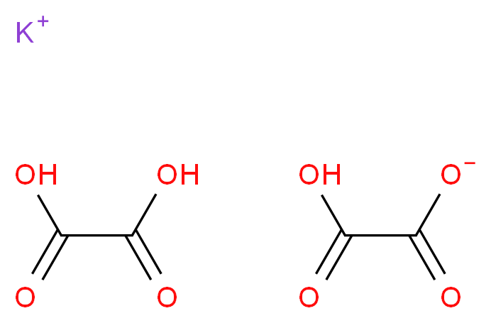 Oxalic Acid Potassium Salt Dihydrate_分子结构_CAS_6100-20-5)