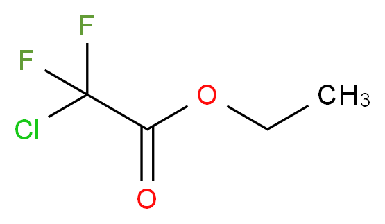 二氟氯乙酸乙酯_分子结构_CAS_383-62-0)