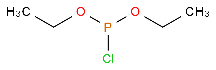氯代亚磷酸二乙酯_分子结构_CAS_589-57-1)