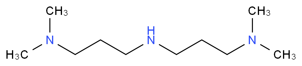 3,3'-BIS(DIMETHYLAMINO)-DIPROPYLAMINE_分子结构_CAS_6711-48-4)