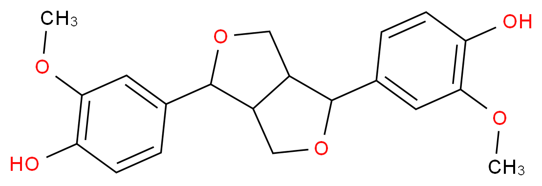 Pinoresinol_分子结构_CAS_487-36-5)