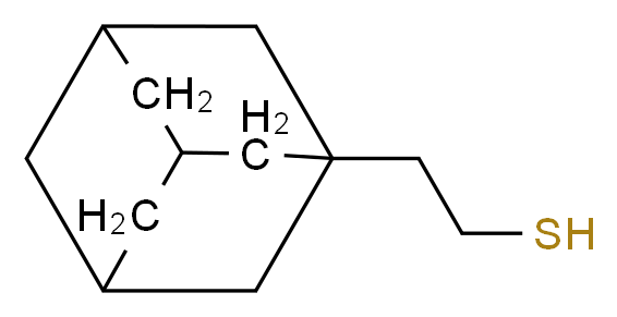 2-(adamantan-1-yl)ethane-1-thiol_分子结构_CAS_915920-04-6