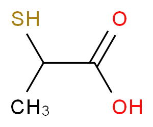 2-巯基丙酸_分子结构_CAS_79-42-5)