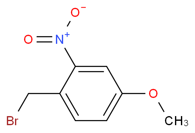 1-(Bromomethyl)-4-methoxy-2-nitrobenzene_分子结构_CAS_57559-52-1)