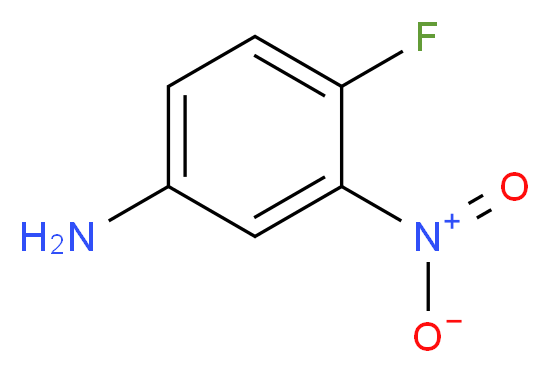 4-Fluoro-3-nitroaniline_分子结构_CAS_364-76-1)