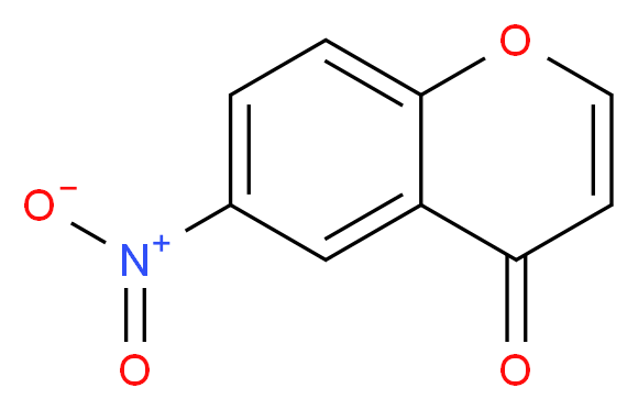 6-nitro-4H-chromen-4-one_分子结构_CAS_51484-05-0