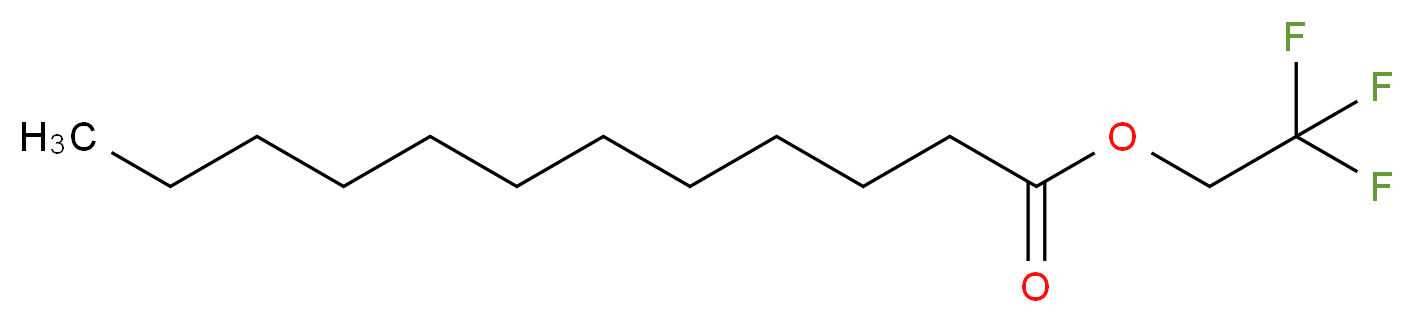 2,2,2-Trifluoroethyl laurate_分子结构_CAS_70253-78-0)