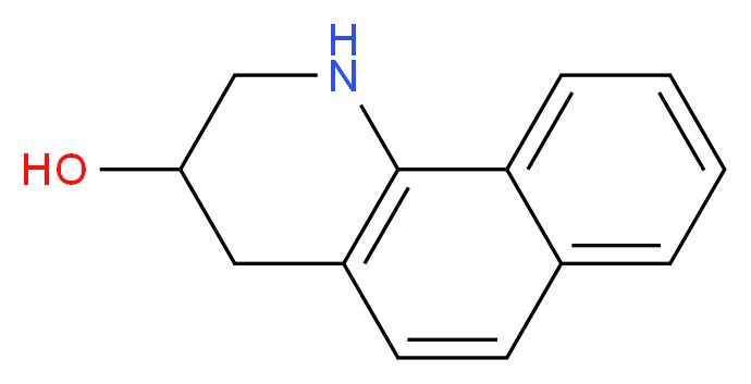 1H,2H,3H,4H-benzo[h]quinolin-3-ol_分子结构_CAS_5423-67-6