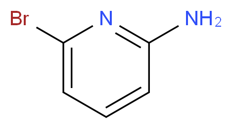 2-氨基-6-溴吡啶_分子结构_CAS_19798-81-3)