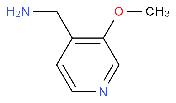 (3-methoxypyridin-4-yl)methanamine_分子结构_CAS_909895-75-6)