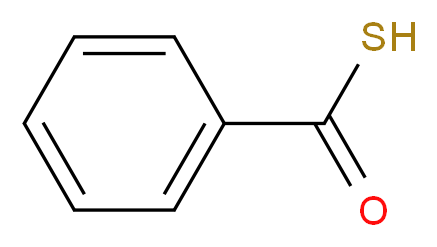 硫代苯甲酸_分子结构_CAS_98-91-9)