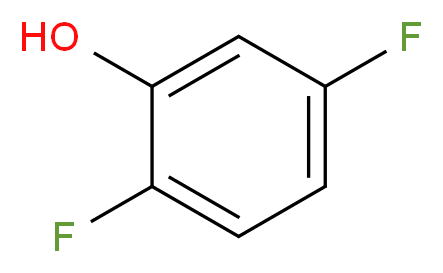 2,5-Difluorophenol_分子结构_CAS_2713-31-7)