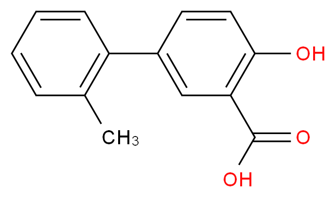4-Hydroxy-2'-methyl[1,1'-biphenyl]-3-carboxylic acid_分子结构_CAS_)