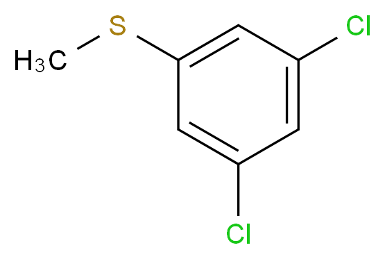 1,3-dichloro-5-(methylsulfanyl)benzene_分子结构_CAS_68121-46-0