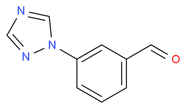 3-(1H-1,2,4-triazol-1-yl)benzaldehyde_分子结构_CAS_868755-54-8