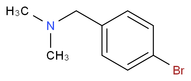 (4-BROMOBENZYL)DIMETHYLAMINE_分子结构_CAS_6274-57-3)