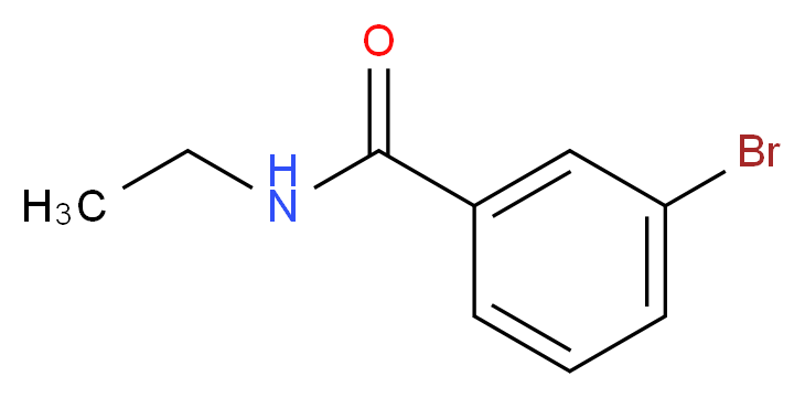 3-Bromo-N-ethylbenzamide_分子结构_CAS_26819-10-3)