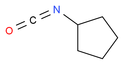 isocyanatocyclopentane_分子结构_CAS_4747-71-1