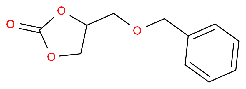 1-Benzylglycerol-2,3-carbonate_分子结构_CAS_949-97-3)