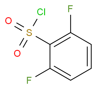 2,6-Difluorobenzenesulfonyl chloride_分子结构_CAS_60230-36-6)