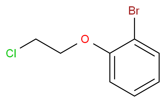 1-Bromo-2-(2-chloroethoxy)benzene_分子结构_CAS_64010-12-4)