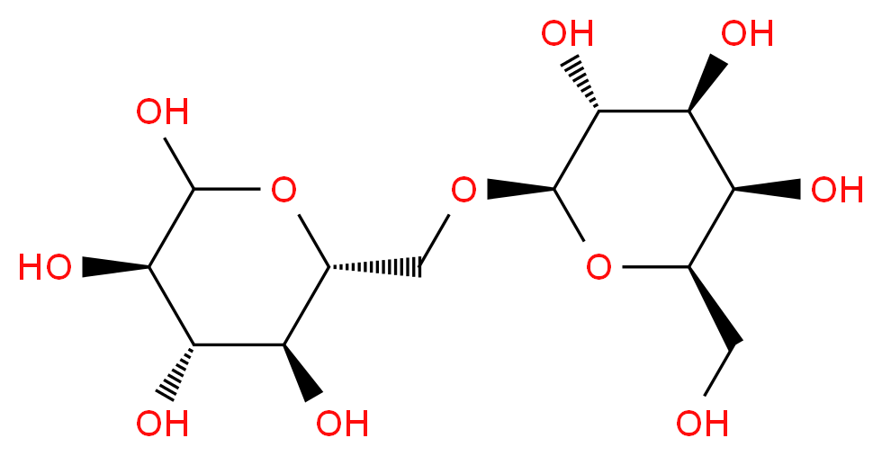 Allolactose_分子结构_CAS_28447-39-4)