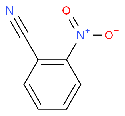 2-nitrobenzonitrile_分子结构_CAS_612-24-8