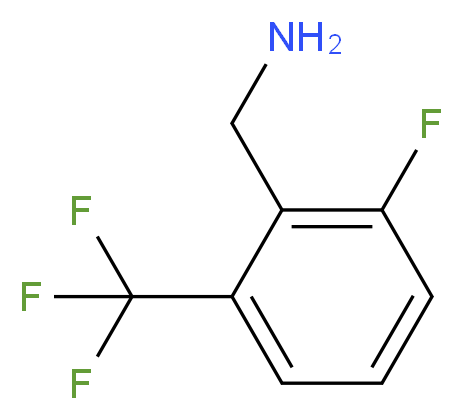 [2-fluoro-6-(trifluoromethyl)phenyl]methanamine_分子结构_CAS_239087-06-0