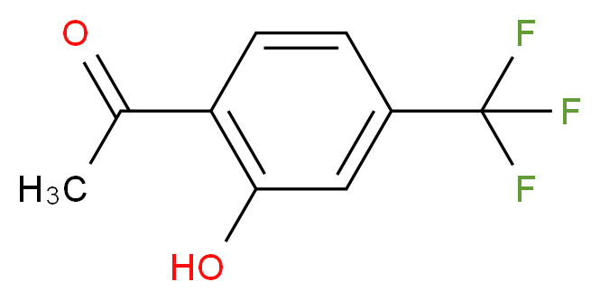 1-[2-hydroxy-4-(trifluoromethyl)phenyl]ethan-1-one_分子结构_CAS_228572-69-8