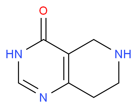 5,6,7,8-Tetrahydropyrido[4,3-d]pyrimidin-4(3H)-one_分子结构_CAS_193975-33-6)