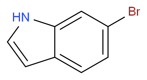 6-Bromo-1H-indole_分子结构_CAS_)