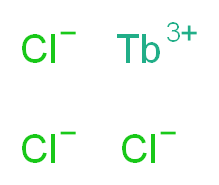 三氯化铽(III),无水_分子结构_CAS_10042-88-3)