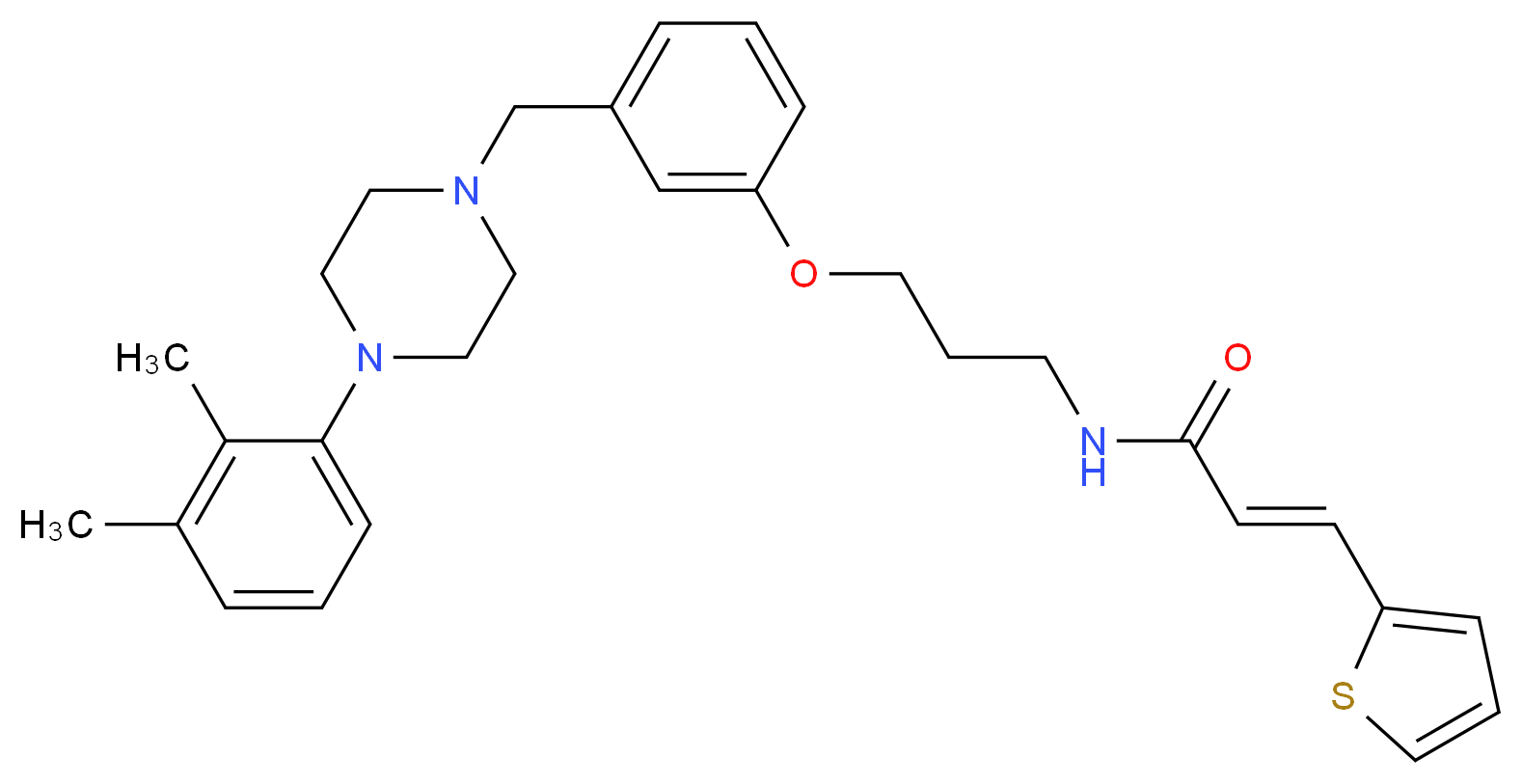CAS_ 分子结构