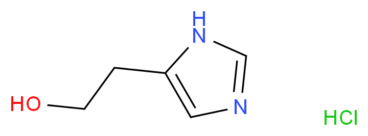 2-(1H-imidazol-5-yl)ethan-1-ol hydrochloride_分子结构_CAS_180307-01-1
