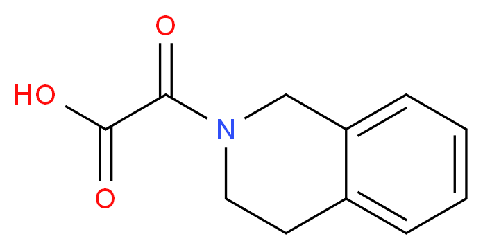 3,4-dihydro-2(1H)-isoquinolinyl(oxo)acetic acid_分子结构_CAS_603097-44-5)