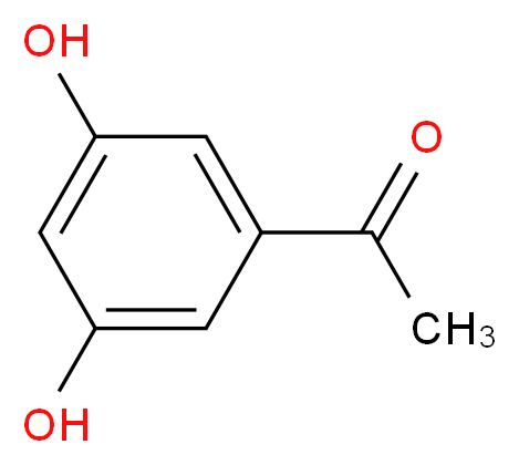3',5'-Dihydroxyacetophenone_分子结构_CAS_51863-60-6)
