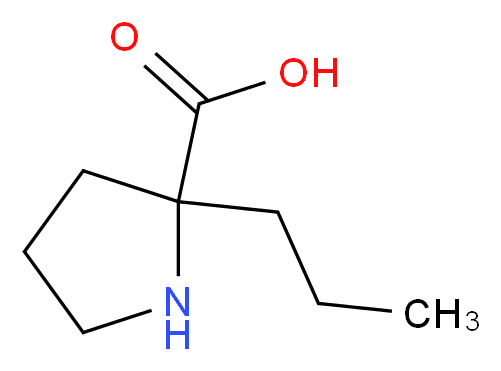 2-propylproline_分子结构_CAS_637020-45-2)