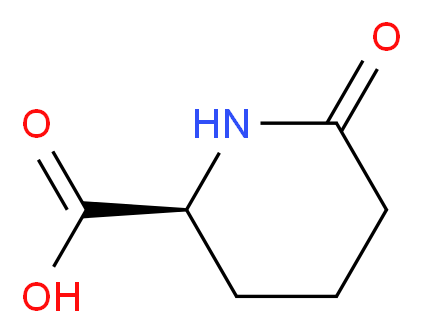 (S)-2-哌啶酮-6-羧酸_分子结构_CAS_34622-39-4)