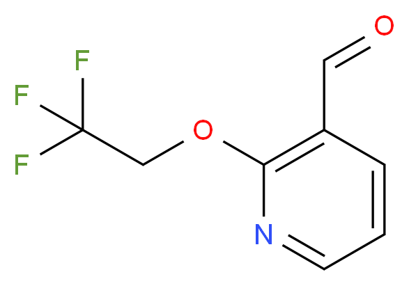 2-(2,2,2-Trifluoroethoxy)nicotinaldehyde_分子结构_CAS_902837-51-8)