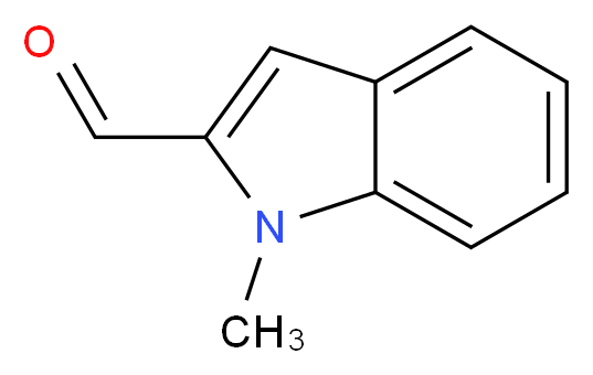 1-methyl-1H-indole-2-carbaldehyde_分子结构_CAS_27421-51-8